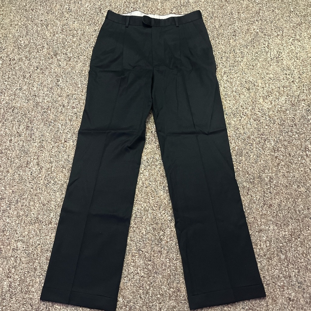 Zanella Black Wool Pants